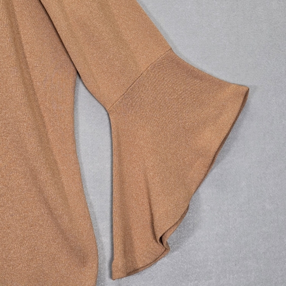 INC International Concepts Womens Plus Ruffled Sleeve Knit Sweater Size 2X - Picture 4 of 12